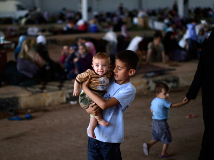 "לא מסוגלים לקבל יותר פליטים סורים" (צילום: AP, חדשות)