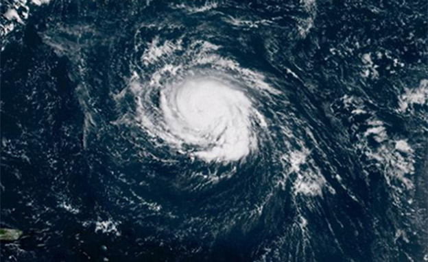 הוריקן פלורנס (צילום: CNN, חדשות)