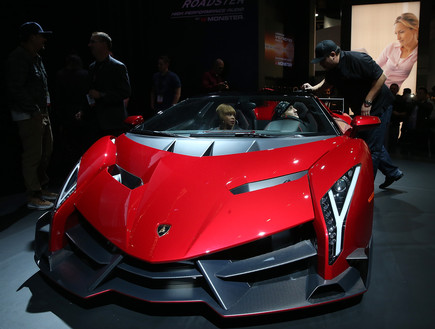 Lamborghini Veneno (צילום: GettyImages - Justin Sullivan)