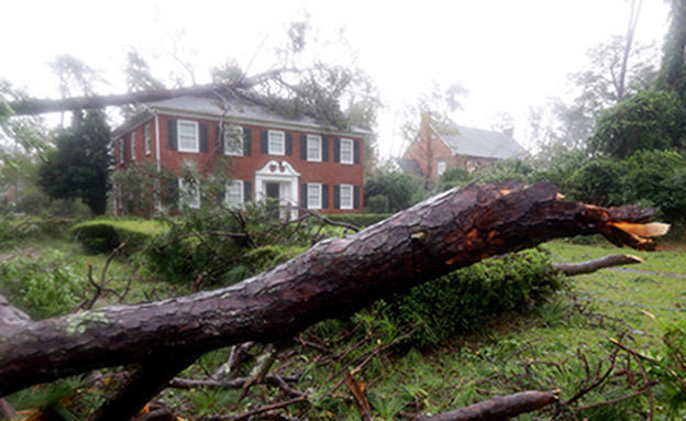 הרס מהוריקן פלורנס (צילום: AP, חדשות)