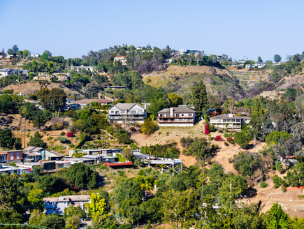 שכונת בל אייר בלוס אנג'לס (צילום: By Dafna A.meron)