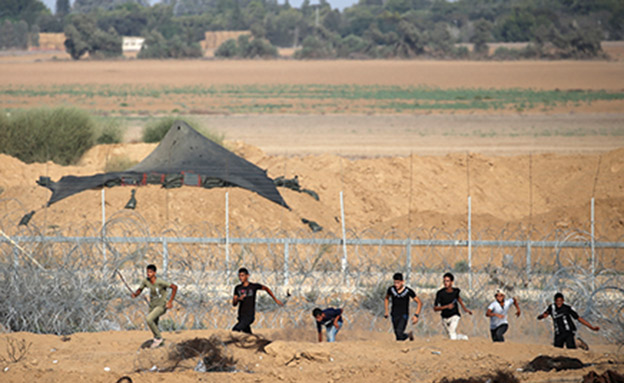 הפרות סדר ברצועה (ארכיון) (צילום: רויטרס, חדשות)