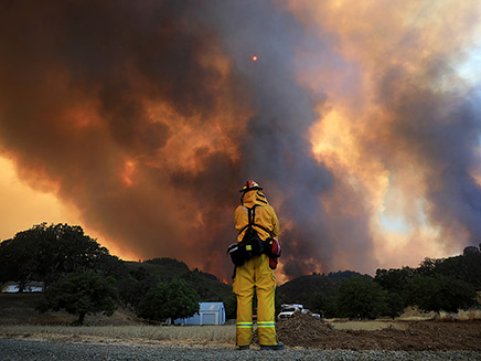 שריפות ענק בקליפורניה (צילום: AP, חדשות)