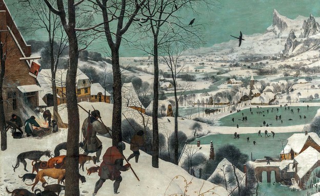 ציידים בשלג (צילום: Pieter Bruegel, courtesy of Kunsthistorisches Museum, Wien)