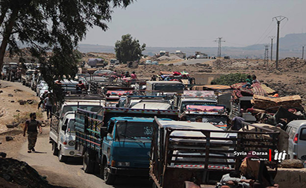 מיליוני סורים ברחו ממולדתם, ארכיון (צילום: Nabaa Media, AP, חדשות)