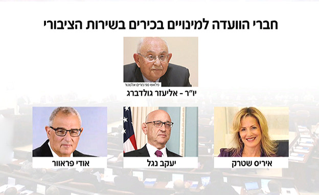 הרכב הוועדה לפני השינויים (צילום: החדשות)