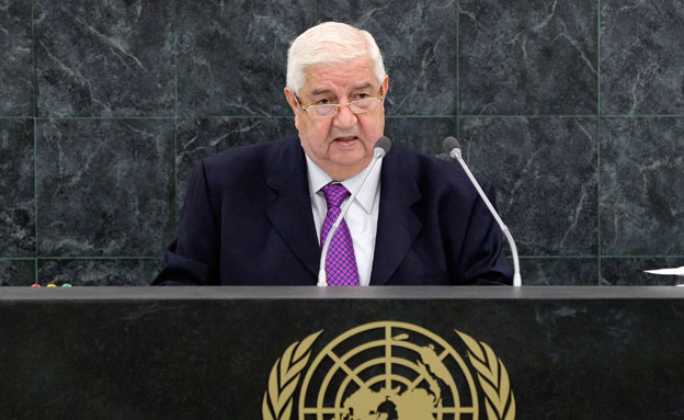 שר החוץ הסורי באו"ם (ארכיון) (צילום: רויטרס, חדשות)