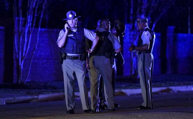 זירת הירי בפלורנס, דרום קרולינה (צילום: AP, חדשות)