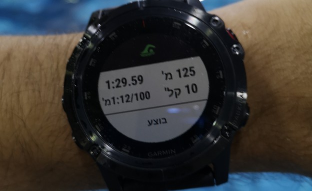שעון גרמין Fenix 5X plus (צילום: אהוד קינן, NEXTER)