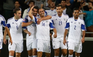 נבחרת ישראל בכדורגל, ארכיון (צילום: רויטרס, חדשות)
