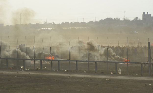 שבוע בעוטף: מלחמת התשה סמוך לגדר (צילום: דובר צה