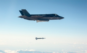 ה-F-35B במהלך טיסה (צילום: רויטרס, חדשות)