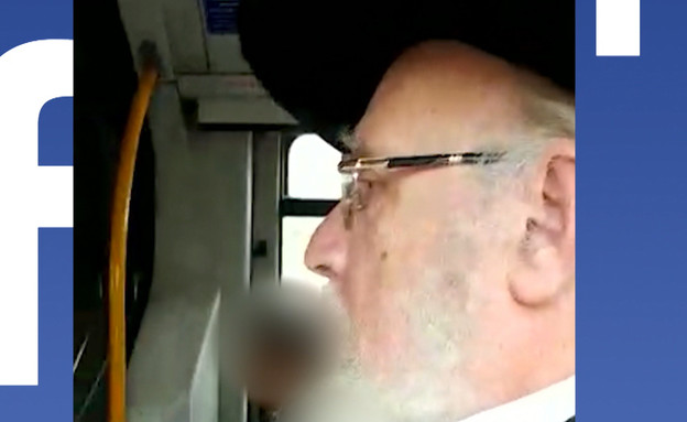 הנוסע המטריד: איש חרדי נגע באישה באוטובוס (צילום: מתוך "חי בלילה", שידורי קשת)