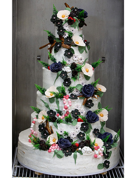 עוגת החתונה של קורין גדעון (צילום: איתן וכסמן, יחצ)