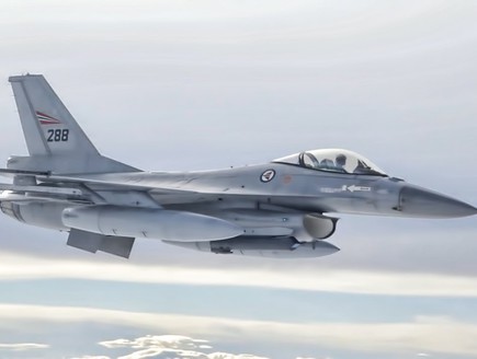 F 16 של חיל האוויר הנורבגי (צילום: חיל האוויר הנורבגי)
