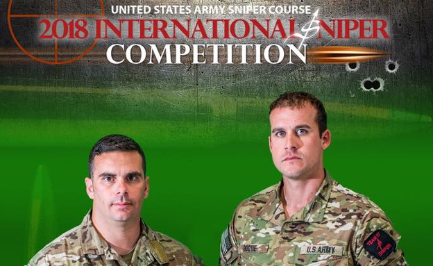 ברנדון קלי וג'ונתן רוק, המנצחים בתחרות (צילום: צבא ארצות הברית)