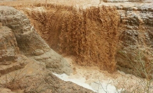 שיטפונות באזור ים המלח, ארכיון (צילום: תומר נואמה, חדשות)
