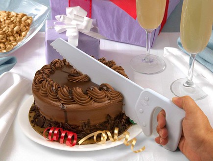 מוזרים, סכין לעוגה (צילום: ebay.com)