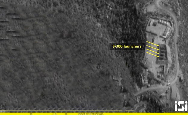 הלוויין תיעד: ה-S-300 בסוריה (צילום: ImageSat International (ISI), חדשות)