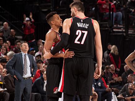 בלתי עציר. מקולום (צילום: Sam Forencich/NBAE via Getty Images) (צילום: ספורט 5)