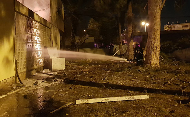 מכבי אש בזירה באשקלון