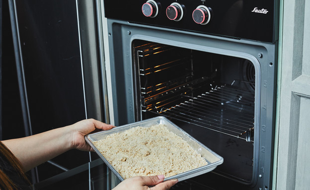 דונאטס קלים בלי שמרים - אופים את הקראמבל