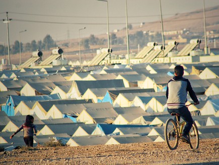 מחנה הפליטים שרייה (צילום: ליסה מיארה)