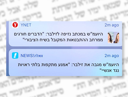 מי נגד מי (צילום: צילום מסך - וואלה; ynet)