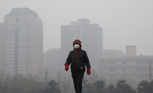 "חלון ההזדמנויות מצטמצם". זיהום אוויר בסין (צילום: רויטרס, חדשות)