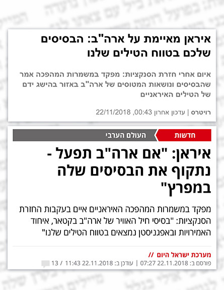 מי נגד מי (צילום: ynet; ישראל היום)