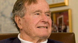 ג'ורג' הרברט בוש ב-2012 (צילום: רויטרס, חדשות)