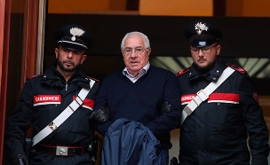 מעצר ראש המאפיה הסיציליאנית באיטליה (צילום: AP, חדשות)