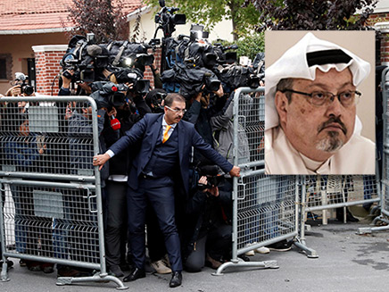 חאשוקג'י וזירת הרצח בשגרירות סעודיה באיסטנבול (צילום: cnn, רויטרס, חדשות)