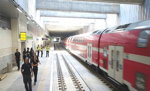 שוב תקלות בקו המהיר לירושלים (צילום: דוברות רכבת ישראל, חדשות)