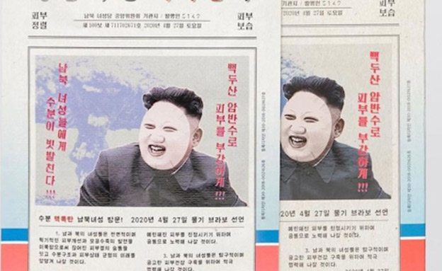 מסיכות הפנים שנמכרות בדרום קוריאה (צילום: SKY NEWS, חדשות)