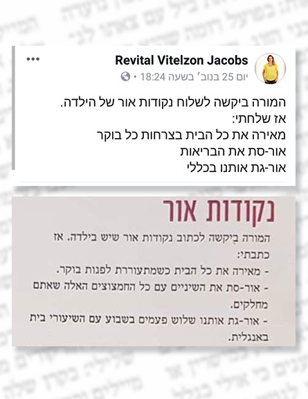 מי נגד מי 290 (צילום: פייסבוק - רויטל ויטלזון יעקבס)