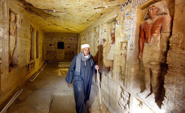תגלית במצרים (צילום: nypost.com, twitter)