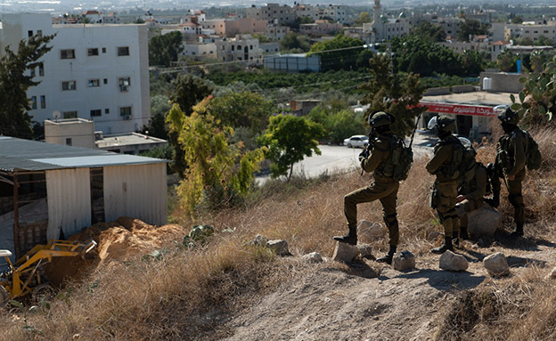 הפעילות לאיתור המחבל מברקן (צילום: דובר צה