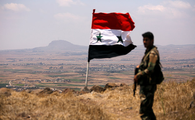 צבא סוריה מתבסס סמוך לגבול ישראל (צילום: רויטרס, חדשות)