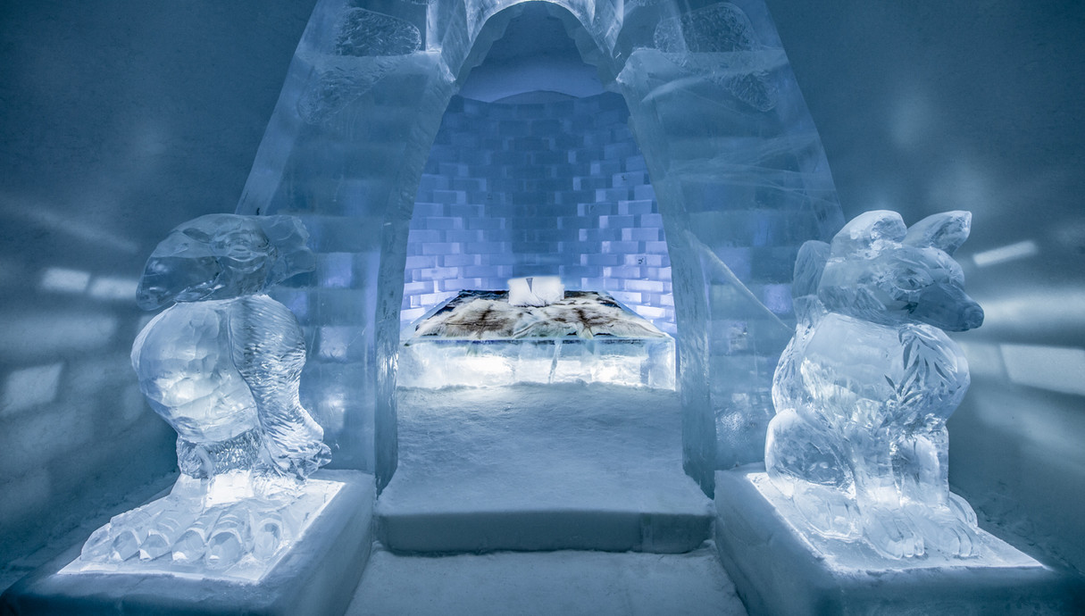 מלון קרח בלפלנד