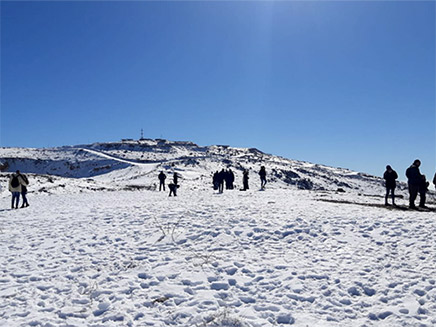 אתר החרמון פתוח למבקרים (צילום: אתר החרמון, חדשות)