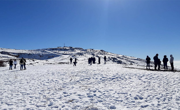 אתר החרמון פתוח למבקרים (צילום: אתר החרמון, חדשות)