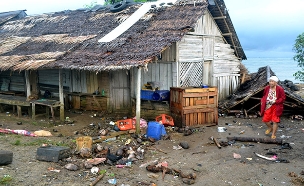 אסון כבד באינדונזיה (צילום: רויטרס, חדשות)
