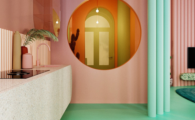 דירה צבעונית בניו יורק - 9 (צילום: Dmitry Reutov)