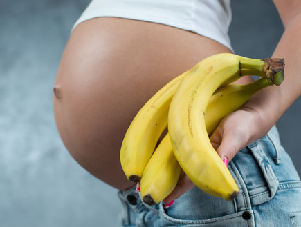 בננות בהריון (צילום: shuttetstock)