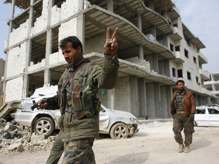 חמושים כורדים בסוריה (צילום: רויטרס, חדשות)