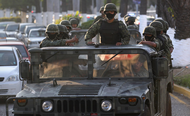 חיילים מקסיקנים (צילום: getty images)