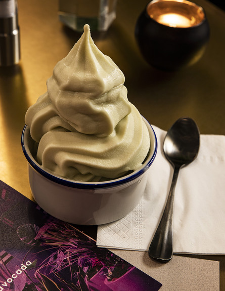 אבוקדה - גלידה אמריקאית (צילום: ערן כהן, יחסי ציבור)
