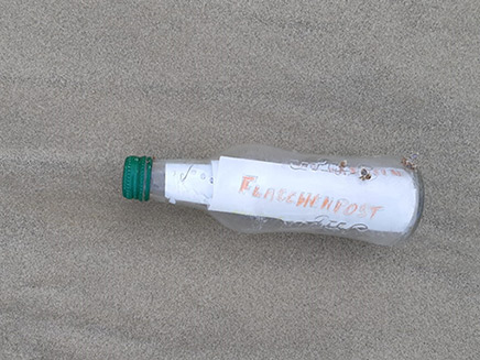 הבקבוק שנמצא