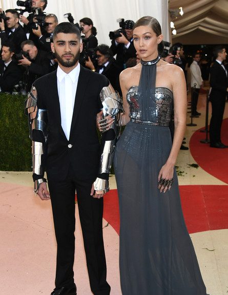 זאיין מאליק עם ג'יג'י חדיד